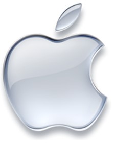 蘋果的第三代標誌單色蘋果