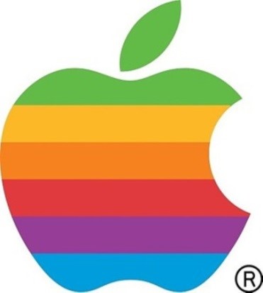 蘋果第二代標誌彩虹蘋果