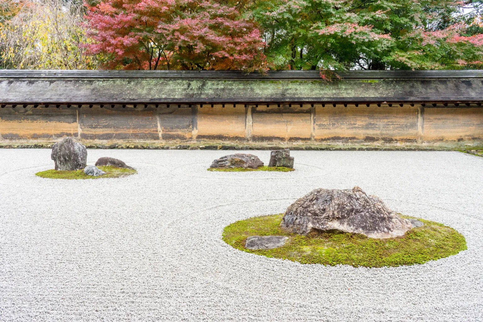 日本寺廟庭院