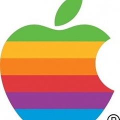 蘋果第二代標誌彩虹蘋果